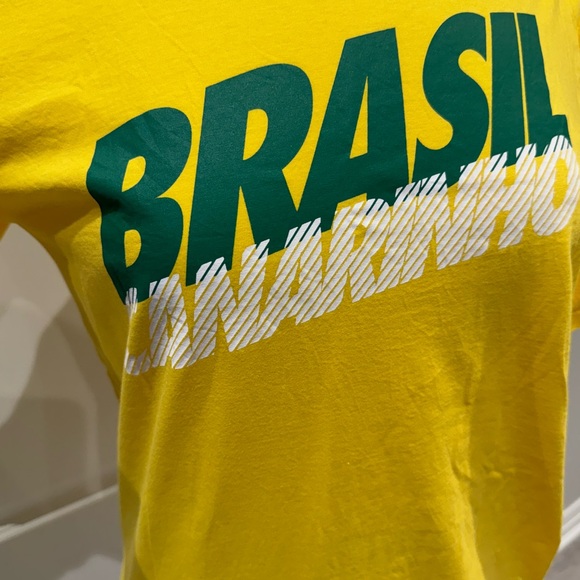 Nike, size medium Brazil Canariho T-shirt. Worn once - Picture 2 of 6